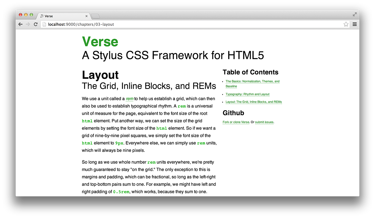The Verse documentation.