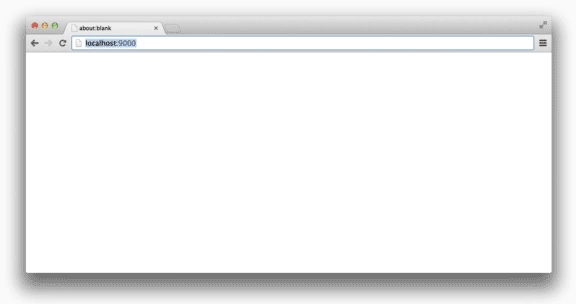 Logging into the default Harp application with basic authentication.