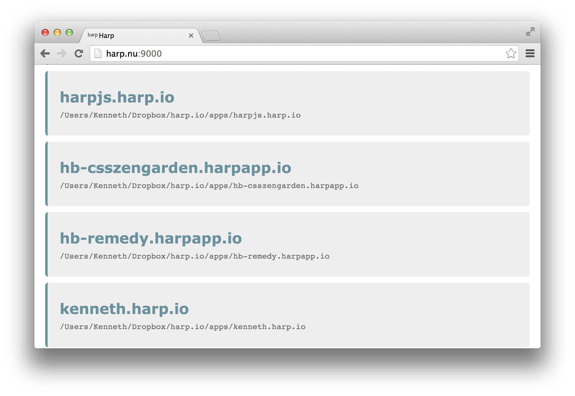 Multihost listing view